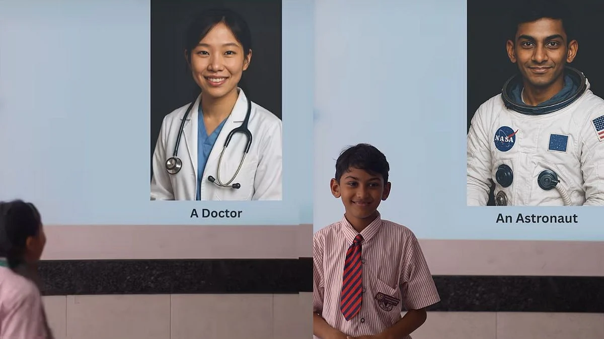 Viral Video: This Delhi School Uses AI To Let Students See Themselves As Future Astronauts and Doctors—Their Reactions Are Unmissable