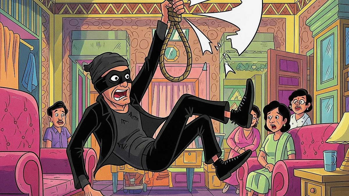 Thief Threatens To Hang Self, Injured As Noose Unfolds In Bhopal