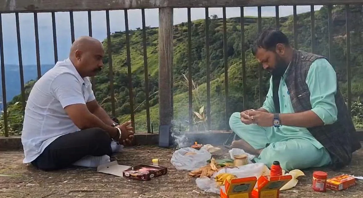 Meghalaya Honeymoon Murder: Raja Raghuvanshi's Brother Vipin Performs 'Shanti Puja' At Shillong...