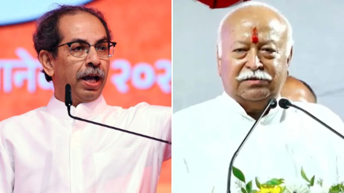 ‘Hindu-Muslim DNA Same’: Shiv Sena (UBT) Heaps Praise On RSS Chief For Meeting Community Members