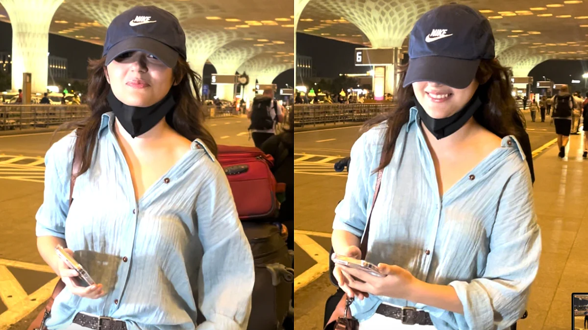 'Sharam Aa Rahi...': Aneet Padda Politely Declines To Pose For Paps At Mumbai Airport As She Heads...