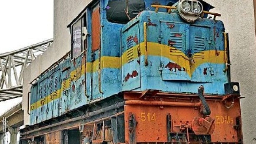 Retired NG Locomotive To Grace MP's Rani Kamlapati Station; Historic Engine To Be Inaugurated As Heritage Display On August 15 | FP Photo