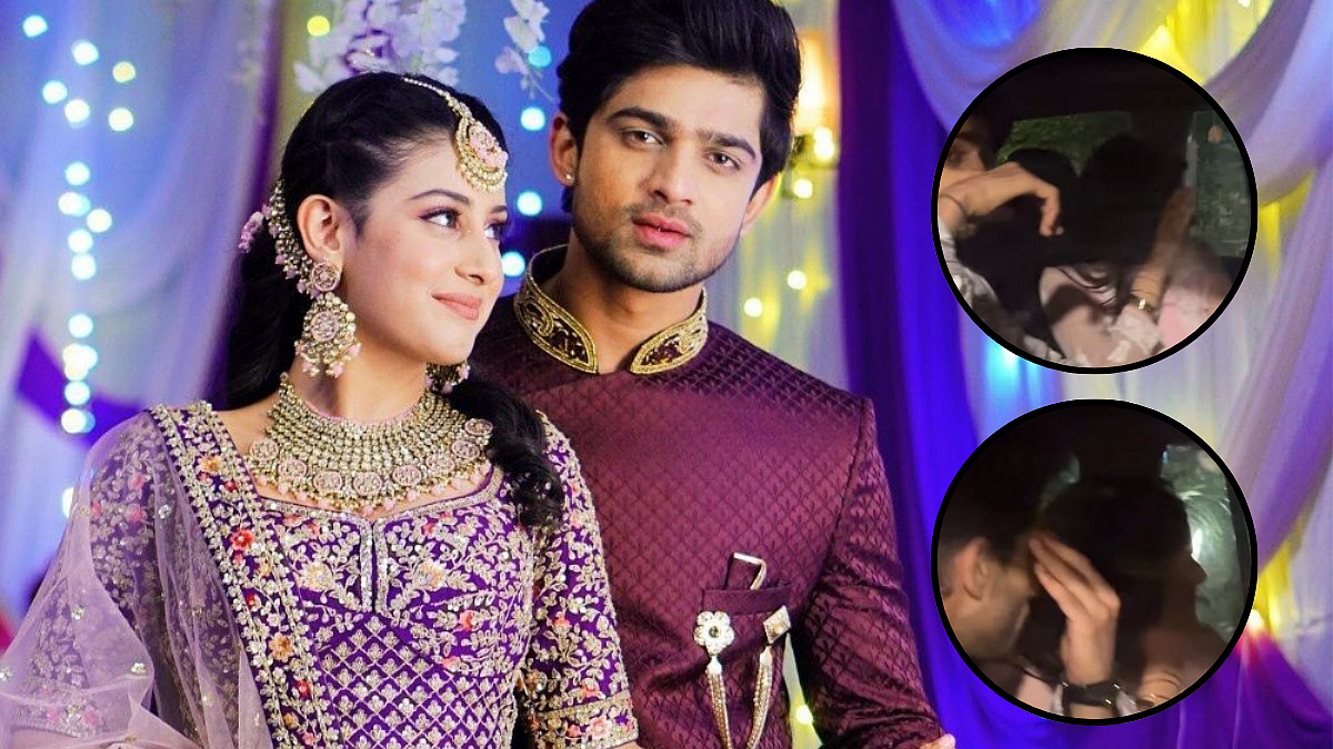 'Lagta Hai Inn Dono Ne Bhi Saiyaara Dekh Liya': Ex-Lovers Abhishek Kumar & Isha Malviya Hide Face After Being Clicked Together; Fans Wonder If They Are Dating Again (Watch) 