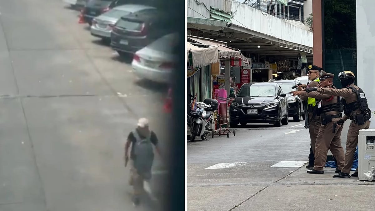 Bangkok Mass Shooting: Man Who Opened Fire Near Tor Kor Market, Killing At Least 5 People, Shoots Himself Dead; Check Visuals