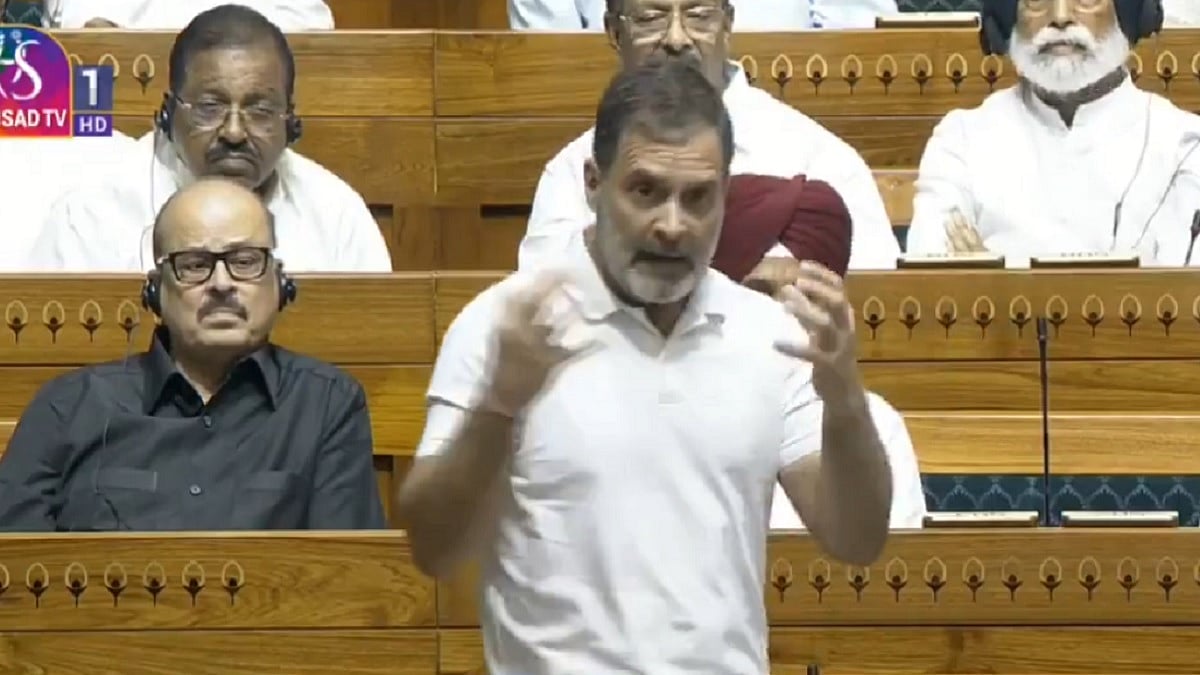 Rahul Gandhi Criticised For 'Slip Of Tongue' During Operation Sindoor Debate In Parliamen | X
