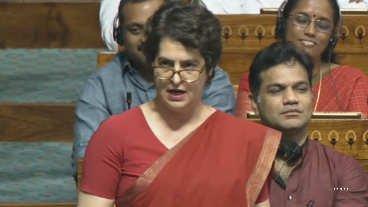 'My Mother's Tears Fell When Terrorists Killed My Father': Congress MP Priyanka Gandhi Reacts To Union HM Amit Shah's Remarks On Sonia Gandhi's Tears