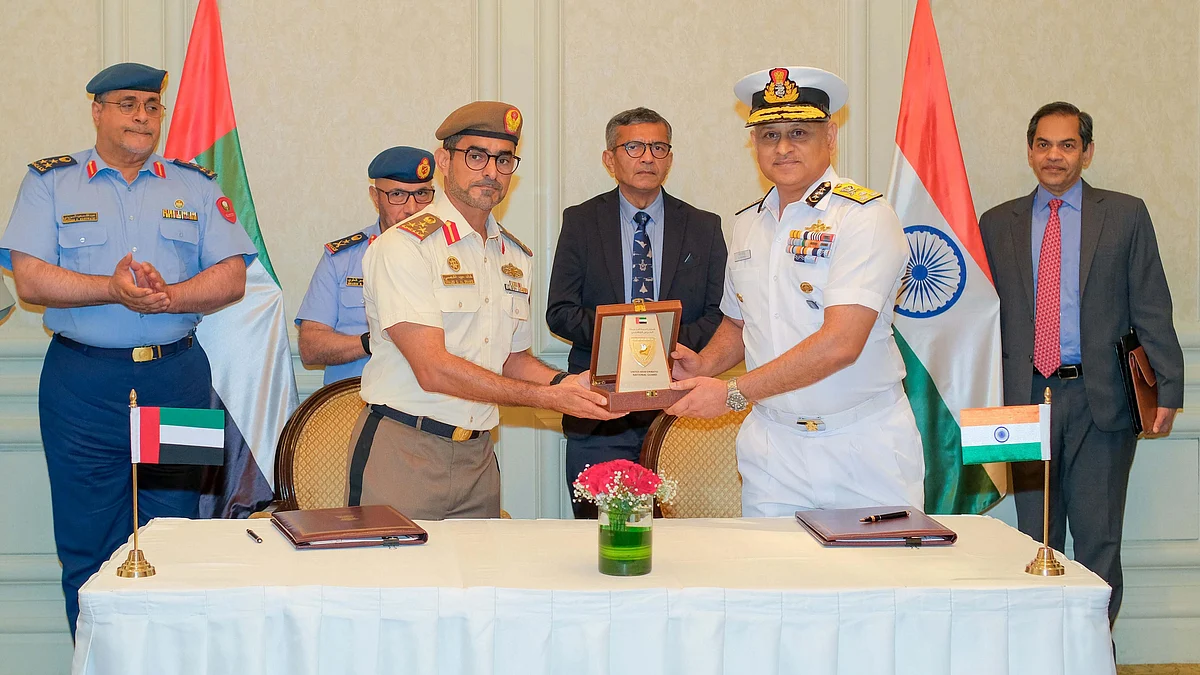 Indian Coast Guard And UAE National Guard Command Sign Landmark MoU On Maritime Security And Safety...