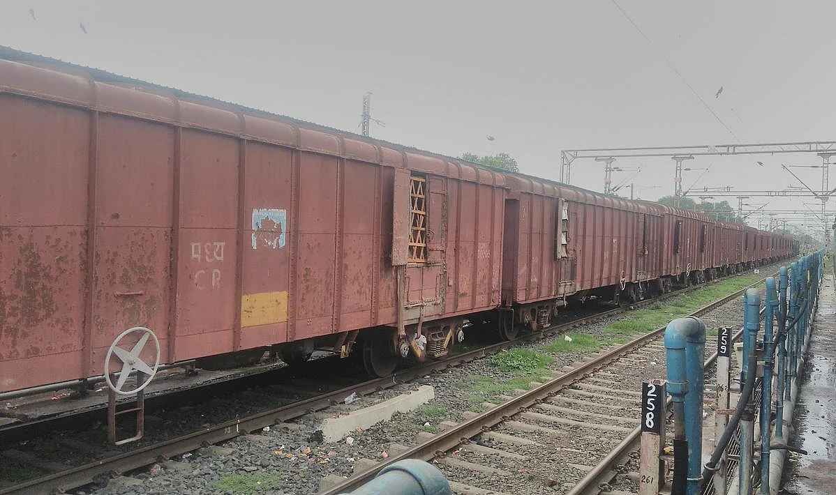 Tragic! Stationery Freight Train Suddenly Starts, Runs Over Woman Trying To Cross Track From Under...