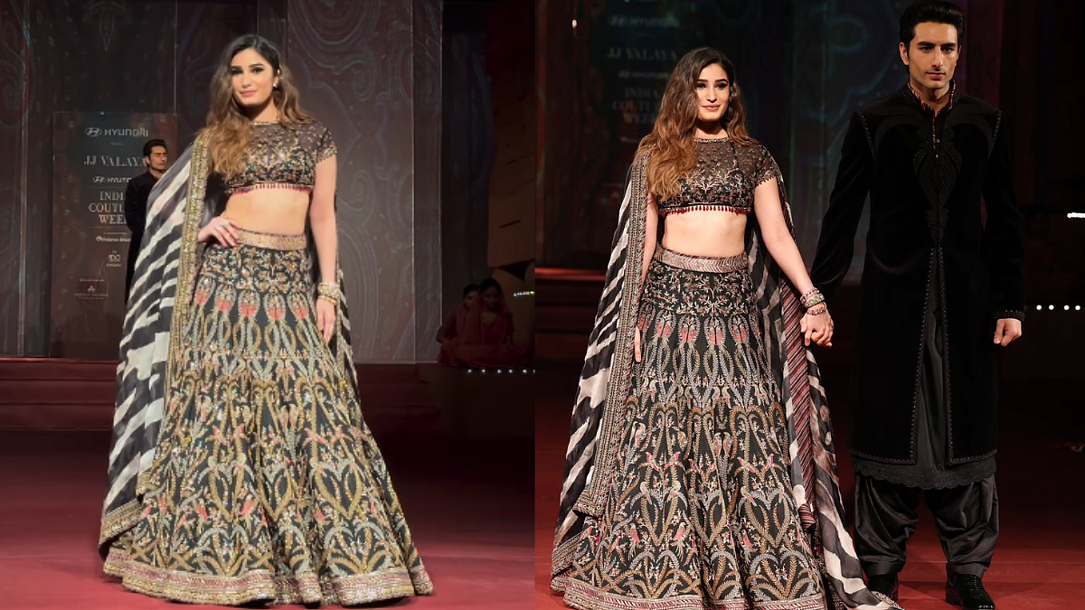 Watch! Rasha Thadani's Hand In Hand Ramp Walk With Ibrahim Ali Khan: 'Better Than Sara & Janhvi', Say Netizens 