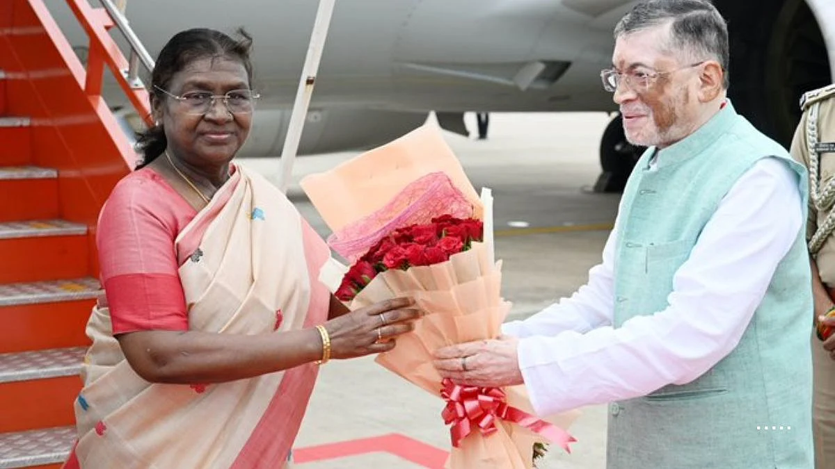 President Droupadi Murmu Begins Two-Day Jharkhand Visit; To Attend Convocations At AIIMS & IIT