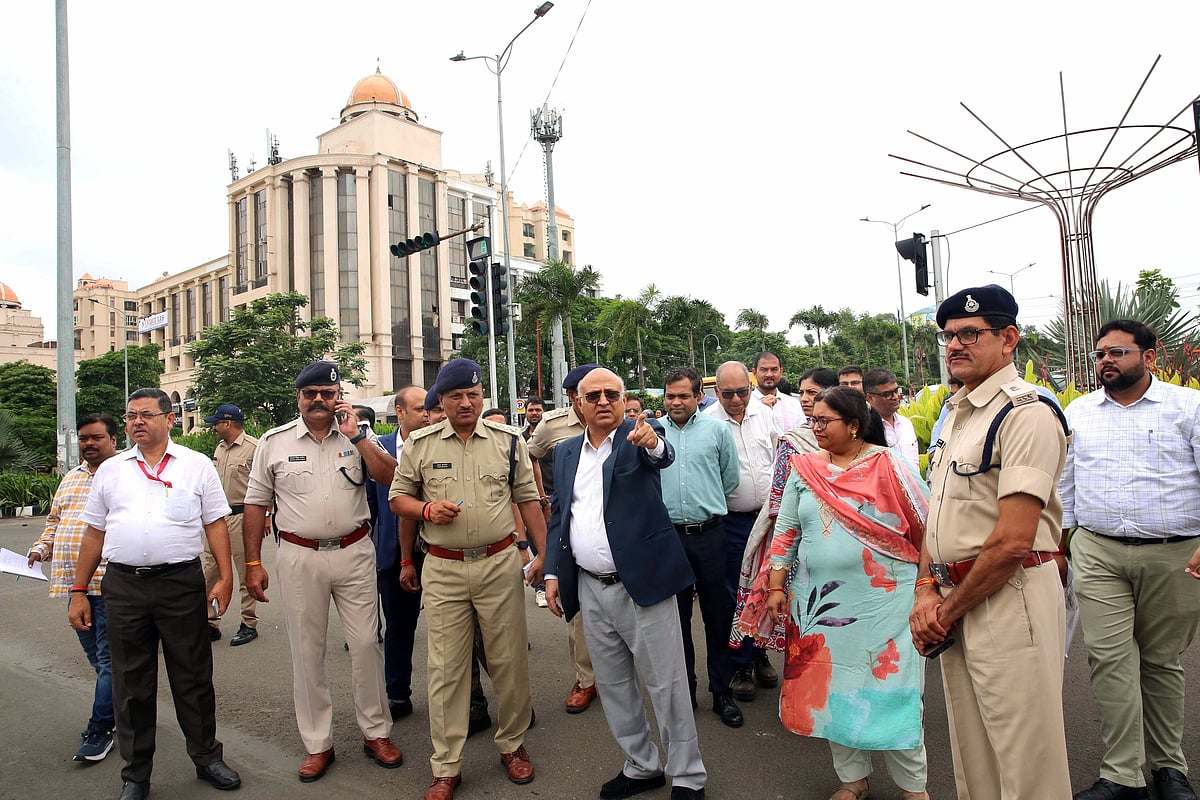 Madhya Pradesh: Road Safety Panel Chief Inspects Bhopal’s 16 Black Spots, Calls For Urgent Safety Reforms | FP Photo