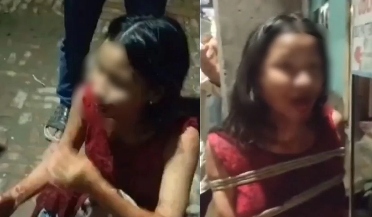 Nepali-Origin Woman Pleads As Mob Assaults Her Over Suspicion Of Theft | X/@hnibreaking