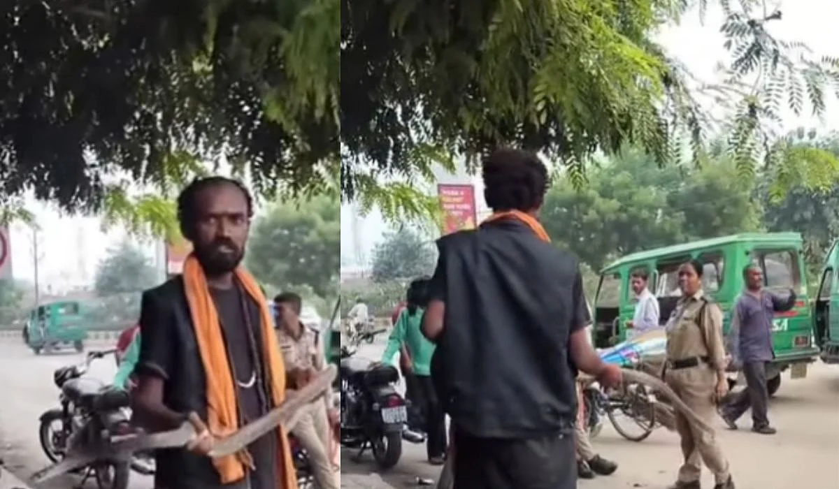 'Drunk' Snake Charmer Hurls Serpent At Female Cop | Instagram/youth_pahal