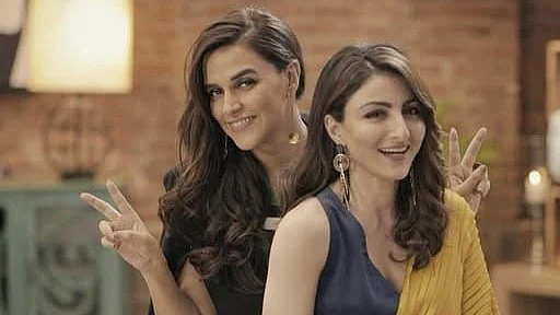 Neha Dhupia & Soha Ali Khan