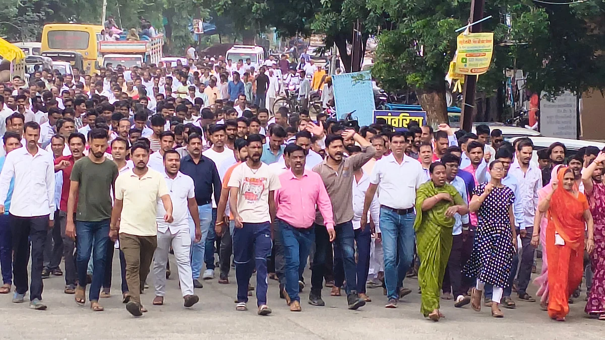 MP: Locals Protest Love Jihad Case In Khachrod, Demand Demolition Of Accused’s House | FP Photo
