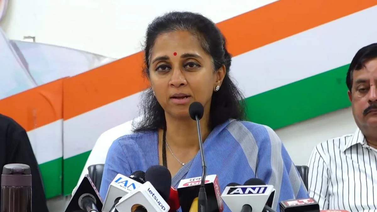 VIDEO: NCP (SP) Leader Supriya Sule Alleges ₹4,900 Crore Ladki Bahin Scheme Scam, Slams...