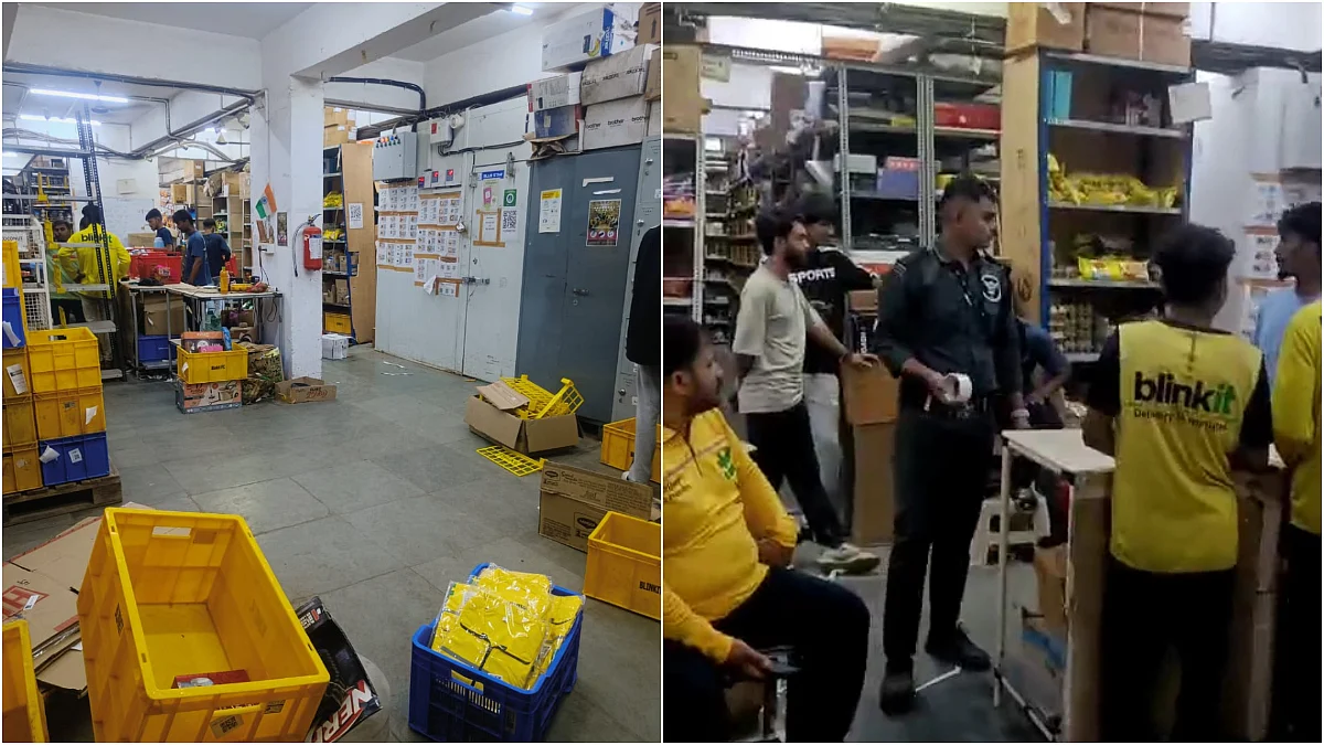 Civic group demands BMC crackdown on alleged illegal Blinkit warehouse inside Prabhadevi basement