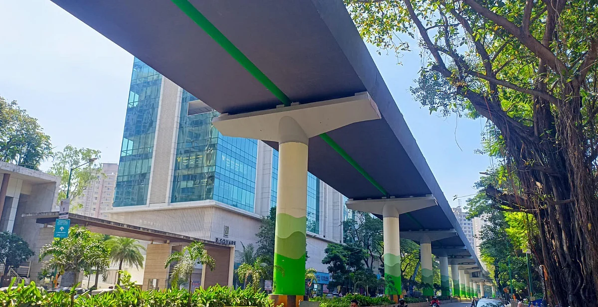 Mumbai: MMRDA Completes Thematic Painting Of 2,537 Metro Pillars As Part Of Beautification Drive