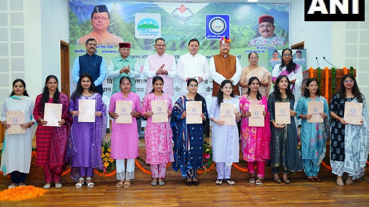 Uttarakhand CM Pushkar Singh Dhami Distributes Over 180 Appointment Letters In Irrigation & Transport Departments