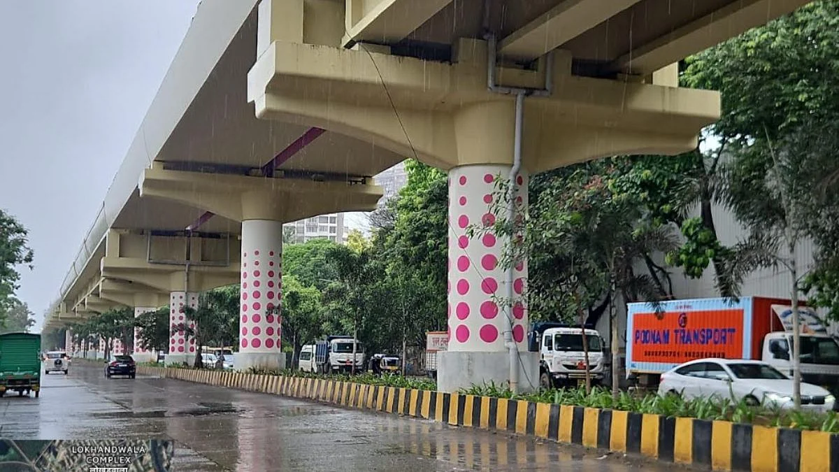 Mumbai: MMRDA Completes Thematic Painting Of 2,537 Metro Pillars As Part Of Beautification Drive