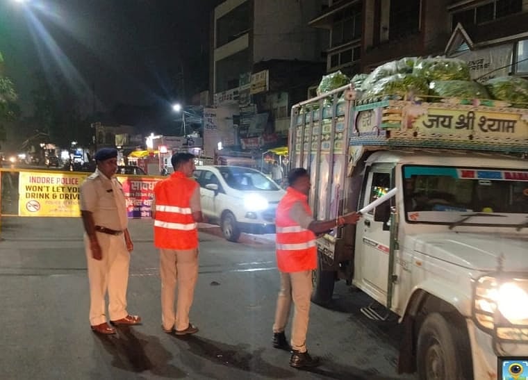 Indore Police Combing: Action Against Over 500 Criminals, 140 Booked For Drunk Driving