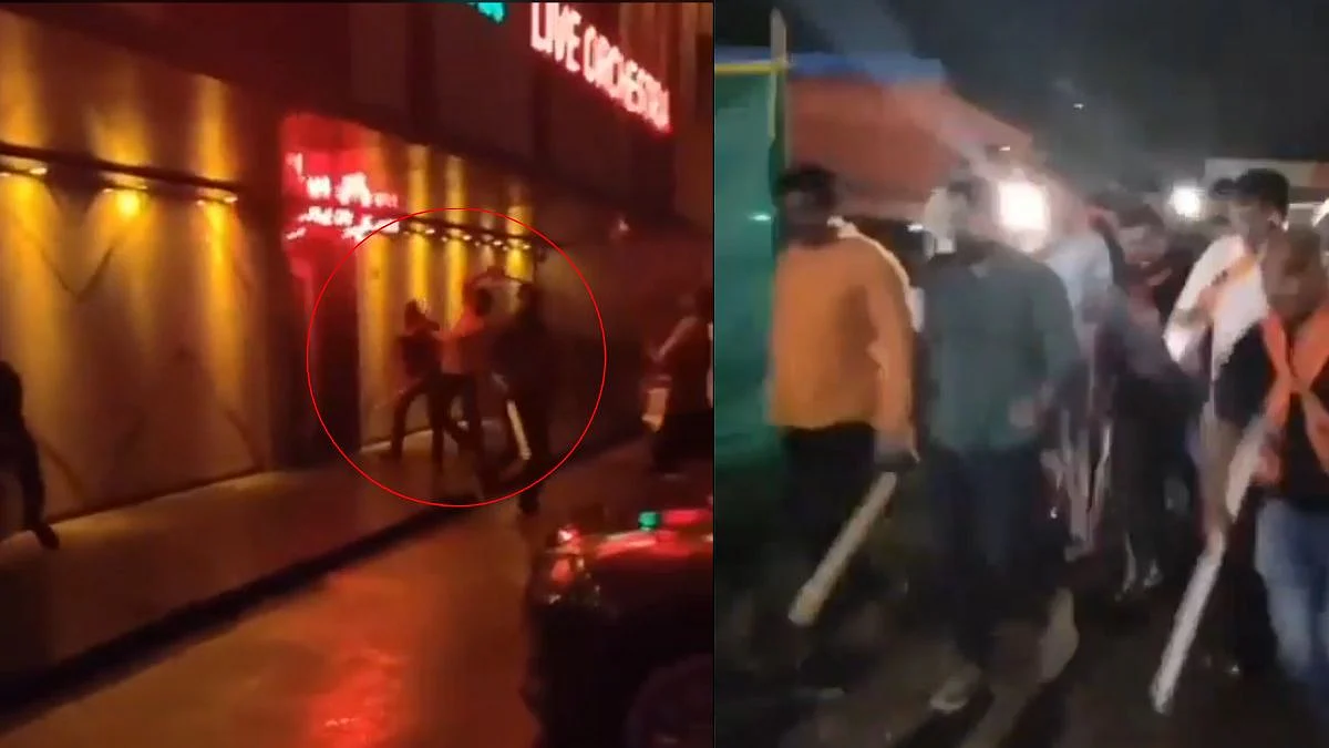 MNS Workers Vandalise Panvel Bar After Raj Thackeray's Statement On No Dance Bars In Chhatrapati...