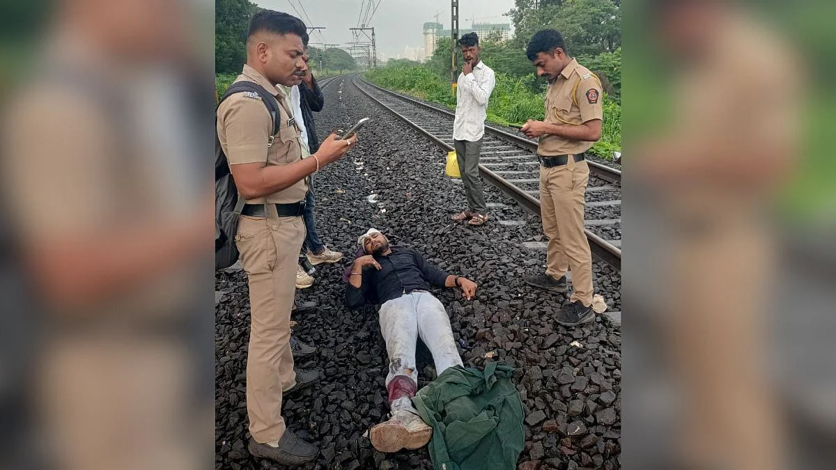 Thane: Passenger Loses Leg After Falling Off Moving Tapovan Express Train Due To Robbery Attempt...