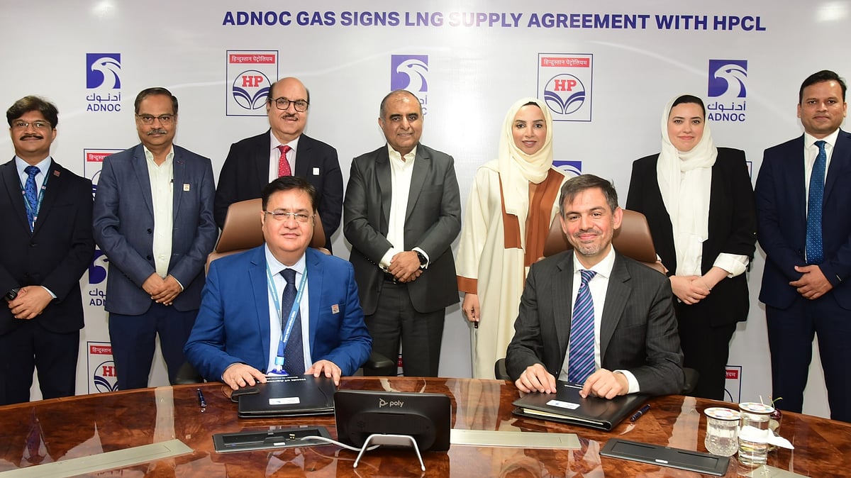 HPCL and ADNOC Gas Partner for 10-Year LNG Supply Deal