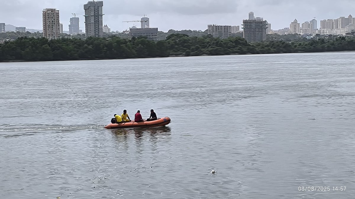 Thane News: Search For Missing Man In Kasheli Creek Enters Third Day; No Trace Yet