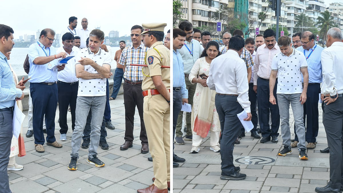 Mumbai: Municipal Commissioner Inspects Marine Drive, Issues Directives To Improve Cleanliness & Aesthetics