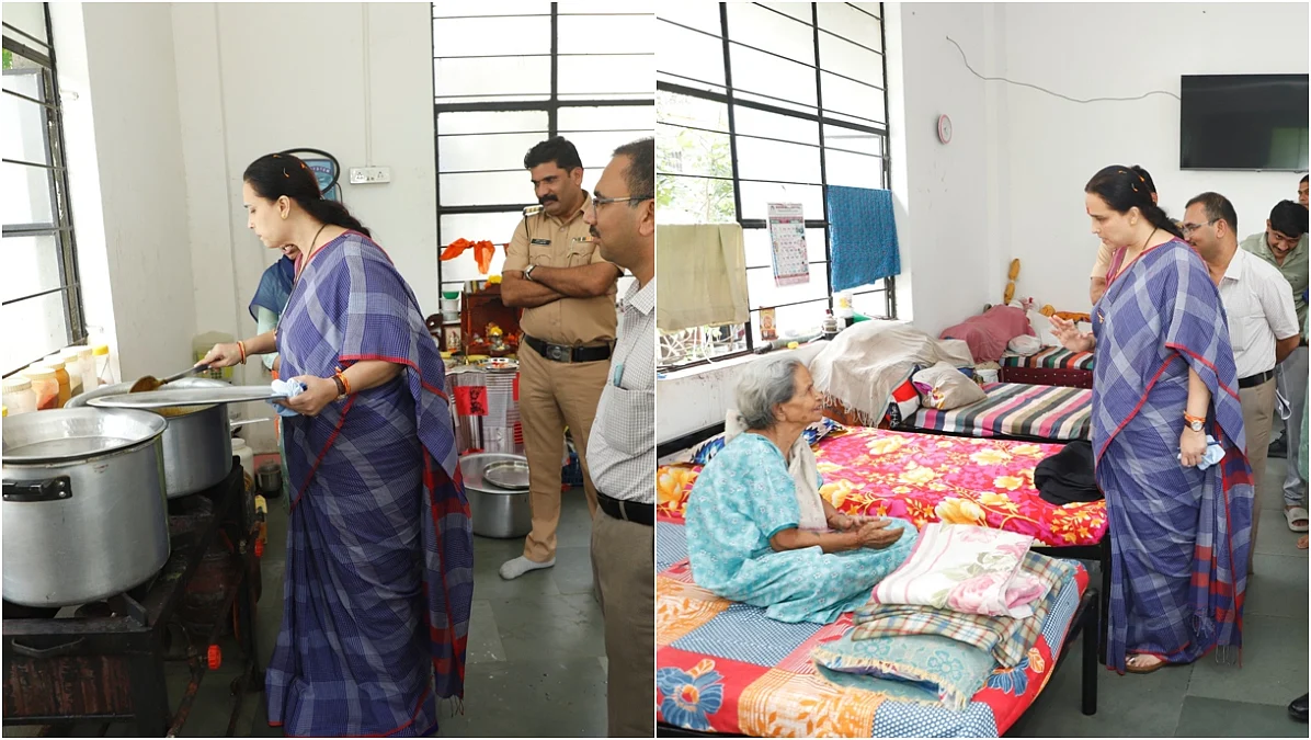 Navi Mumbai News: MLC Chitra Wagh Inspects Ghansoli Shelter Home Amid Allegations Of Irregularities
