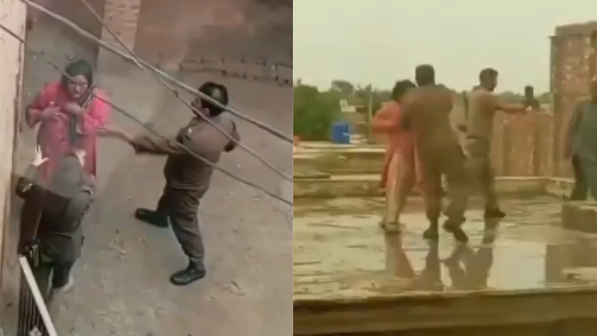 Video Of Male Cops Assaulting Woman Over Family Dispute In Pakistan's Punjab Sparks Outrage