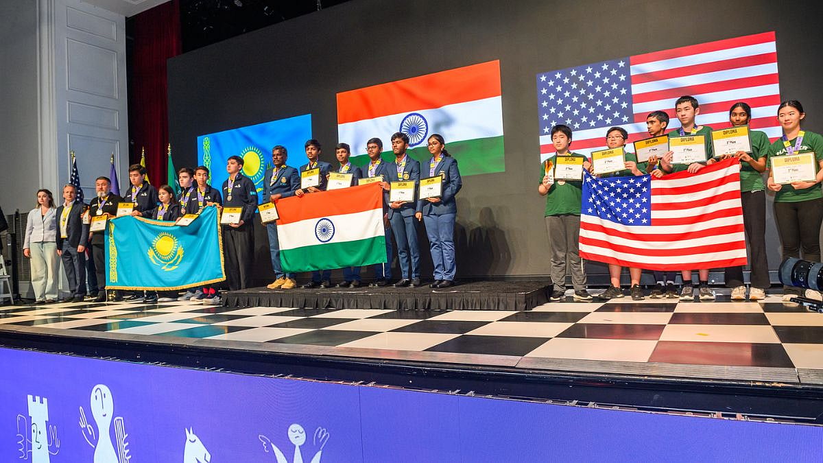 Chennai's Velammal Vidyalaya Strikes Gold At World Schools Team Chess Championship In US
