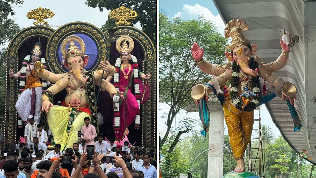 IN PICS: Lord Ganesha’s Grand Arrival Begins As Mumbai Celebrates Ganpati Aagaman 2025