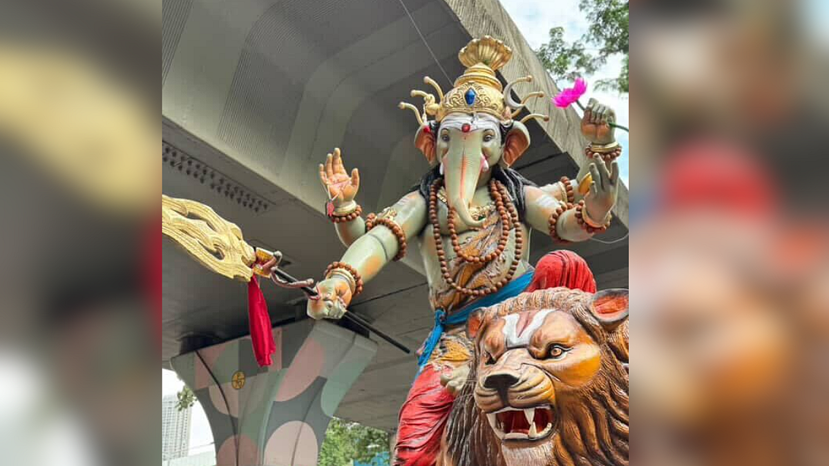 IN PICS: Lord Ganesha’s Grand Arrival Begins As Mumbai Celebrates Ganpati Aagaman 2025