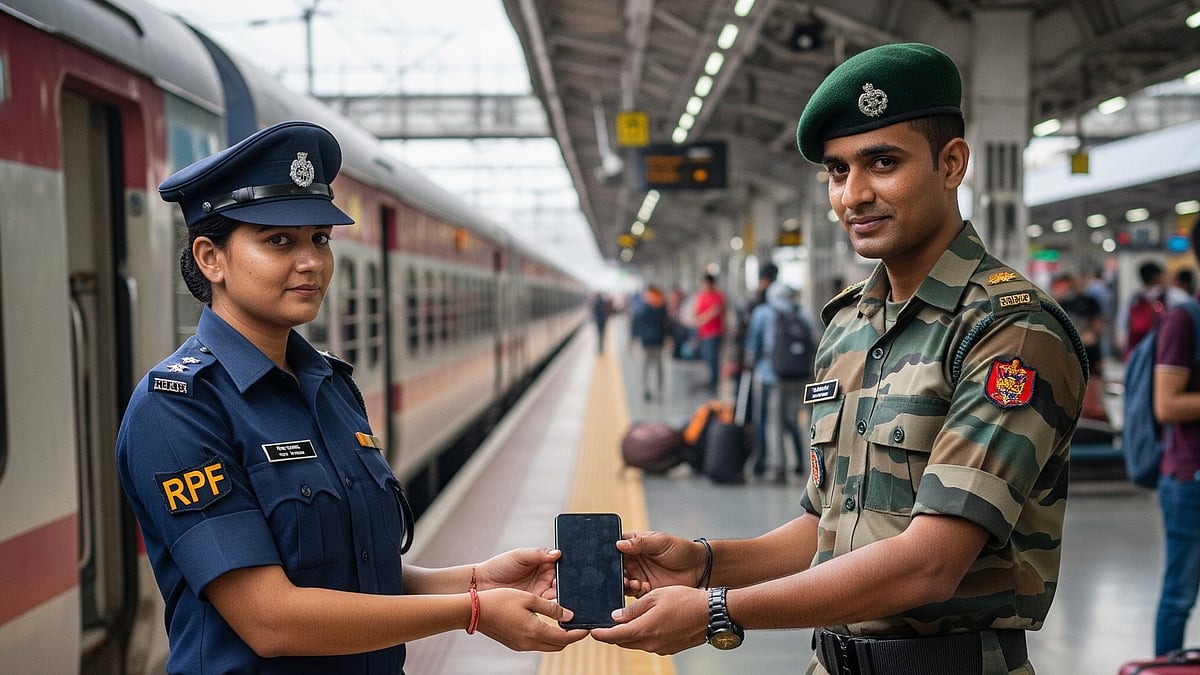 Army Jawan Loses Mobile Phone While Boarding Train, RPF Returns It in Bhopal