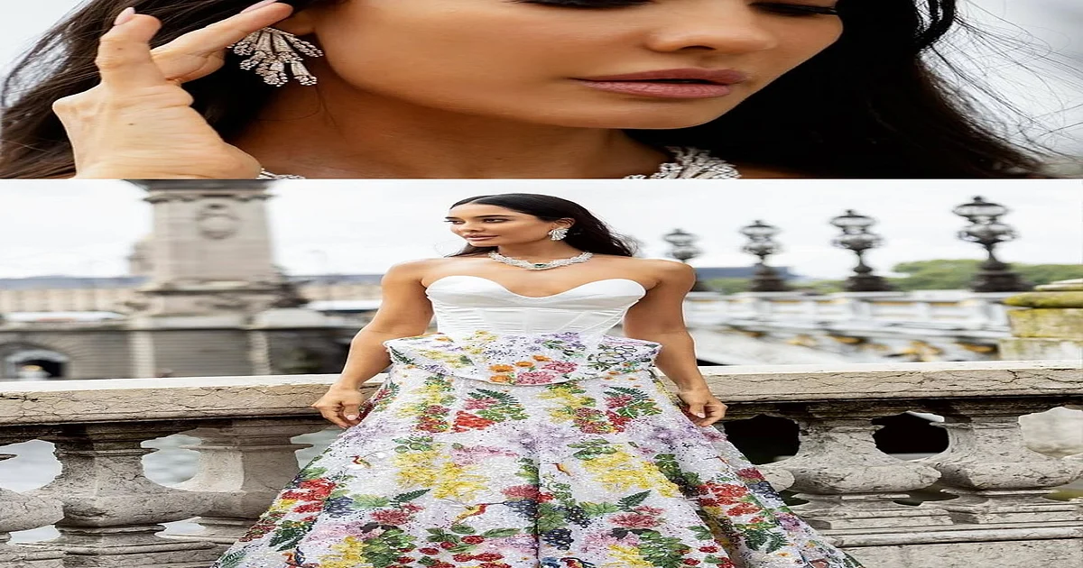 Lisa Haydon In Paris! Model, Mum Of 3 Is A Stunner In Floral Lehenga