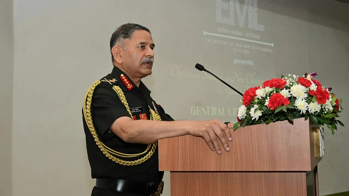'In Operation Sindoor, We Played Chess': General Upendra Dwivedi At 'Agnishodh' Launch In IIT Madras