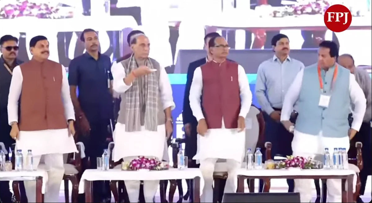 Union Defence Minister Rajnath Singh Lays Foundation Stone For ₹1,800 Crore Greenfield Rail Coach...