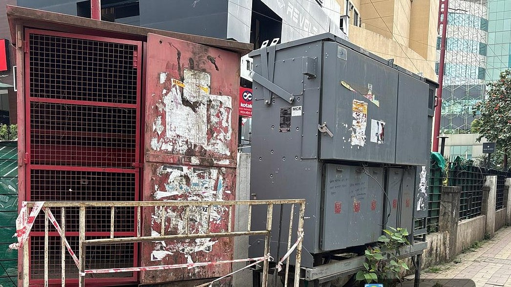 Pune: Kalyani Nagar Residents Raise Alarm Over Electric Junction Boxes Blocking Footpaths