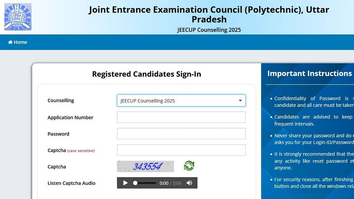 JEECUP 2025 Round 5 Seat Allotment Declared; What Candidates Must Do Next