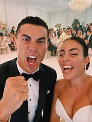 The Truth Behind Cristiano Ronaldo Georgina Rodriguez s Wedding Pics 