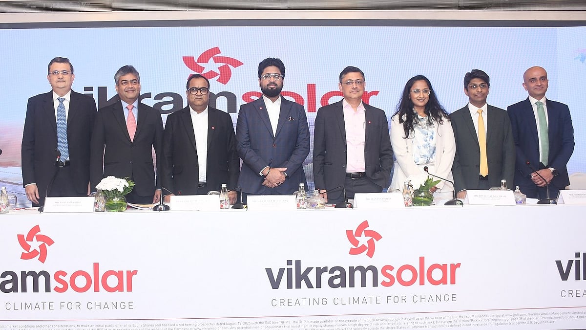 IPO: Vikram Solar Will Open For Bidding On August 19, To Offer Shares In ₹315-332 Per Equity Share Range
