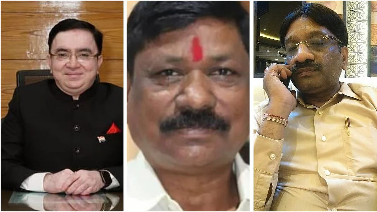 Vasai-Virar City Municipal Corporation (VVCMC) commissioner Anil Pawar, builder Sitaram Gupta and suspended deputy director of town planning Y S Reddy |