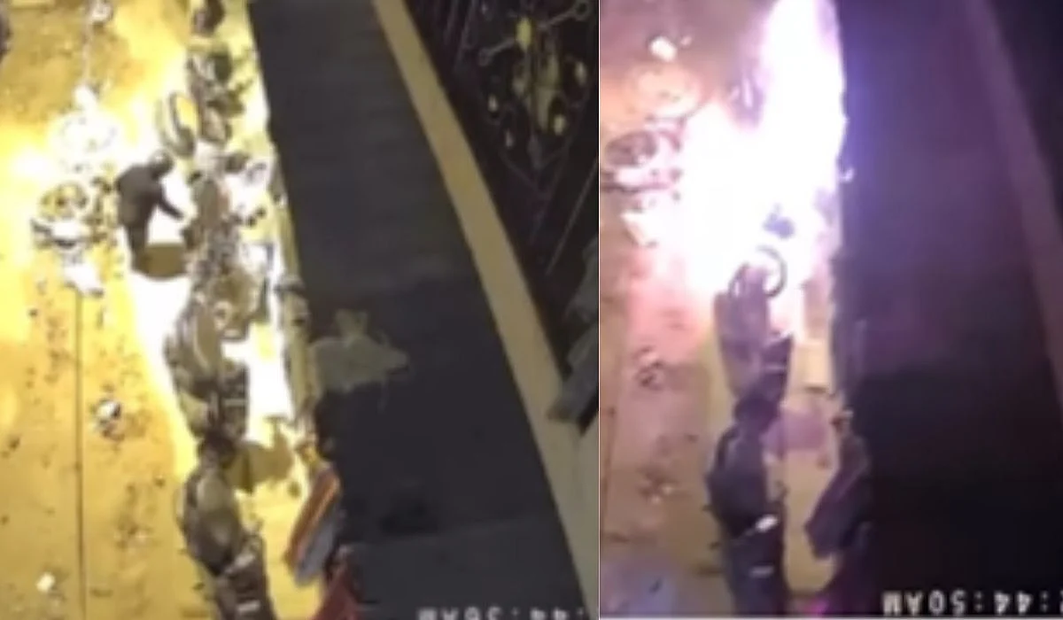 CCTV footage | Instagram/@unscripted_with_mahesh