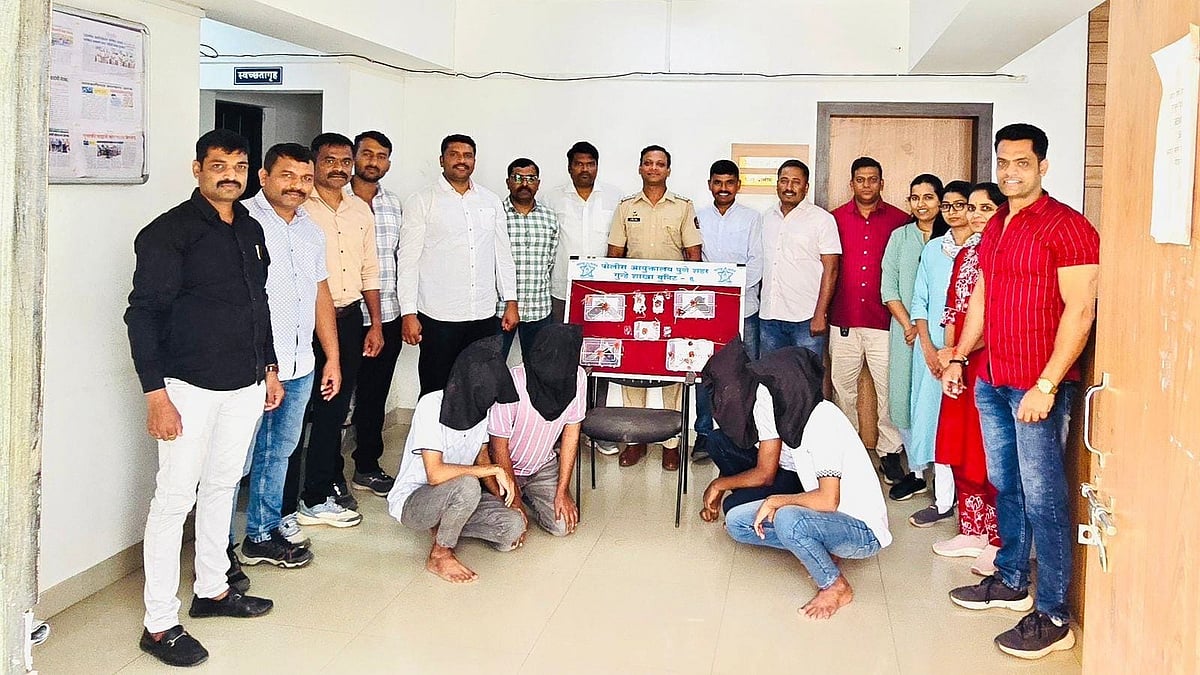 Pune Police's Crime Branch Arrests Four For Illegal Weapon Possession In Wagholi