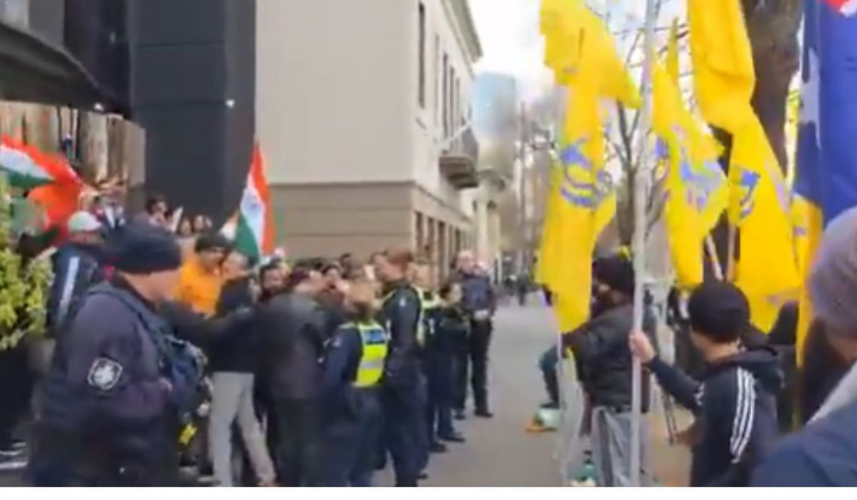 Australia: Khalistan Supporters Create Ruckus As Indians Celebrate 79th Independence Day In Melbourne - VIDEO