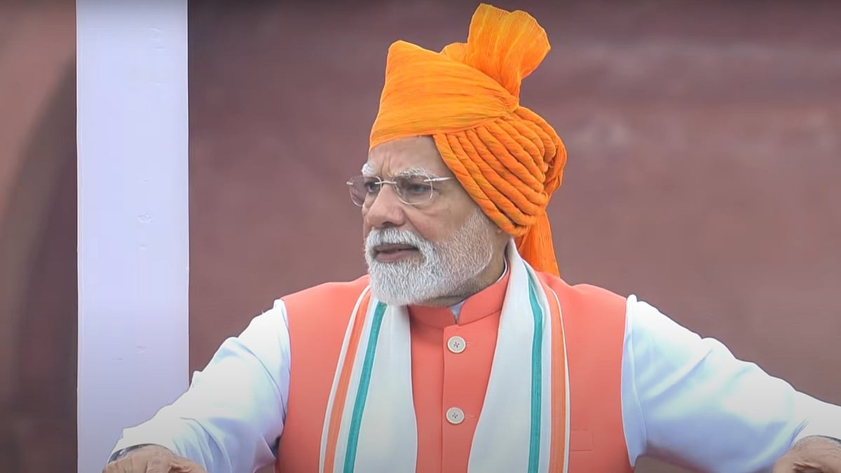 'Next-Gen GST On Diwali': PM Modi’s BIG Announcement During Independence Day Speech, Says ‘Will Reduce Tax Burden Across Nation’ (Screengrab) | YouTube/Narendra Modi