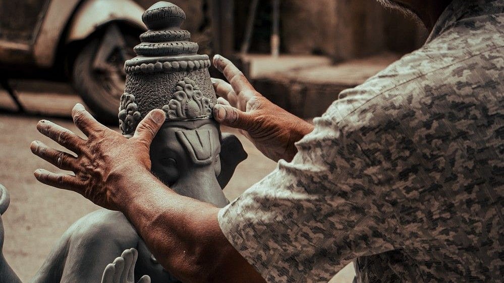 Maharashtra News: Shahapur's Ganesh Idols Gets International Demand; 1500 Murtis Sent To Dubai, Thailand, Kenya, Germany, Malaysia