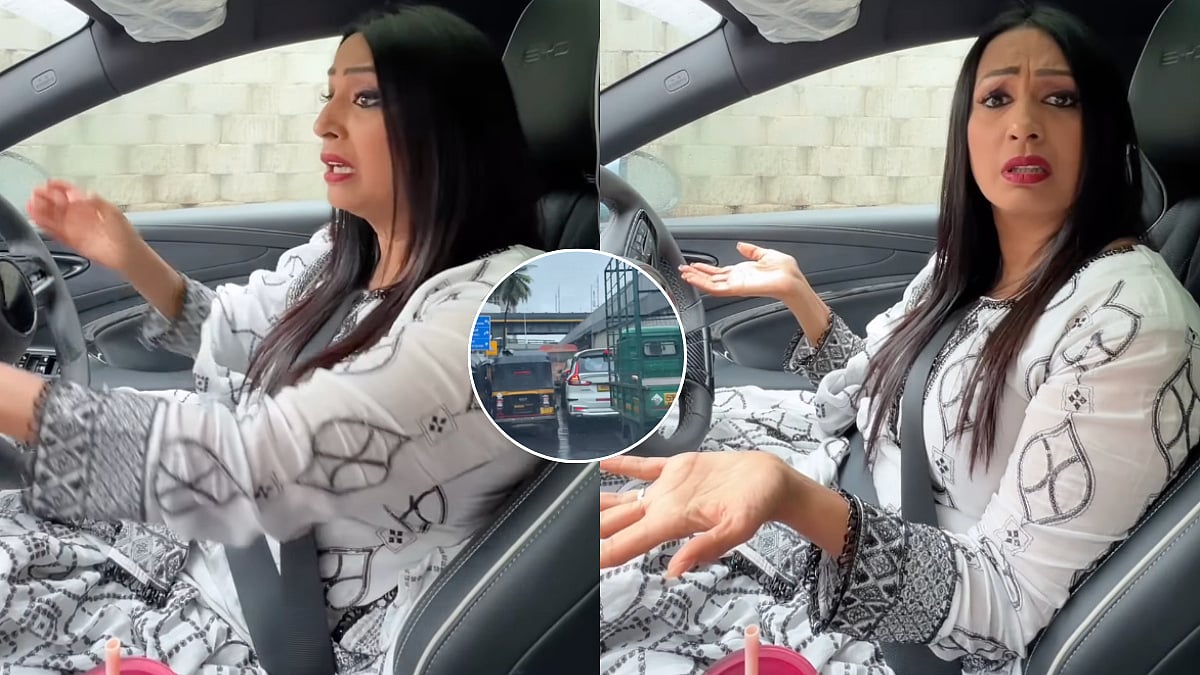 'Itne Log Rehte Hain?': Kashmera Shah Expresses Frustration As She Gets Stuck In Massive Traffic Jam In Mumbai's Malad, Shares VIDEO